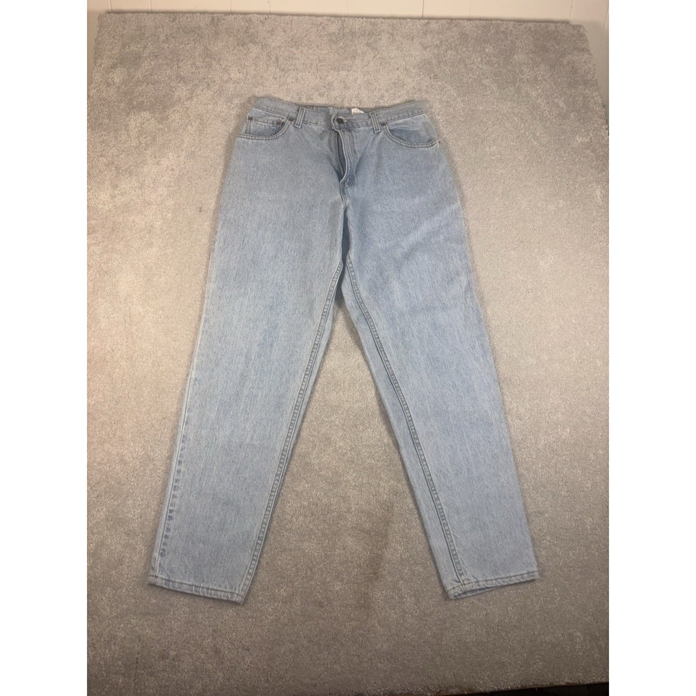 levis vintage 90s usa made womens size 14 style 16550  Mom Jeans Tapered Hi rise